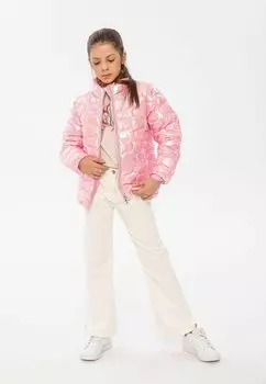 Куртка демисезонная SHINY PUFFER MINOTI, цвет light pink