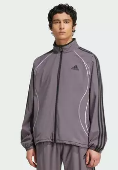 Куртка демисезонная TEAMGEIST TT Adidas Originals, цвет Grey Strata Black