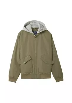 Куртка демисезонная TOM TAILOR, цвет dusty olive green
