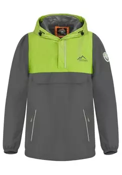 Куртка демисезонная WINDBREAKER NENANA normani Outdoor Sports, цвет grau