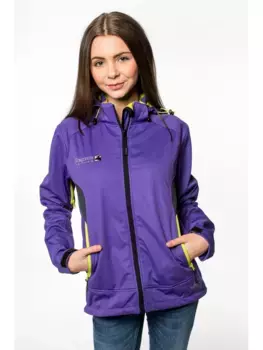 Куртка DEPROC Active softshell "Downton Peak ЖЕНЩИНА", также доступна в больших размерах, красный