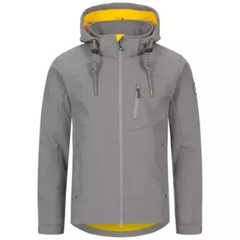 Куртка DEPROC Active softshell "PEAK CREEK MEN", также доступна в больших размерах, серый