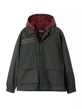 Куртка Desigual Between-Season, зеленый