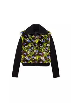 Куртка Desigual с цветным узором, черный