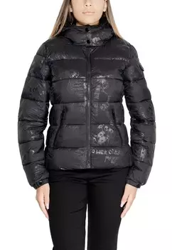 Куртка Desigual стеганая, черный