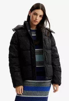 Куртка Desigual TEXTURED QUILTED, черный