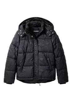 Куртка Desigual утепленная, черный
