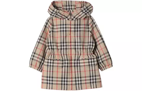 Куртка детская Burberry в полоску, хаки
