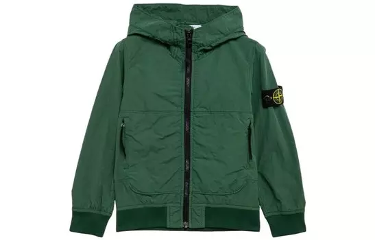 Куртка детская Stone Island, зеленый