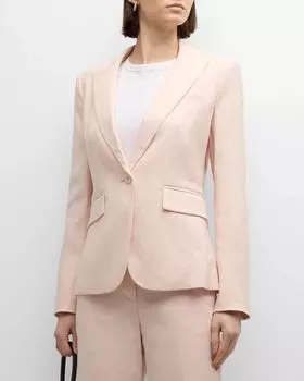 Куртка Dickey с вырезами Veronica Beard, цвет Pink Haze