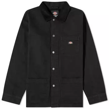 Куртка Dickies Duck Canvas Chore, цвет Stone Washed Black