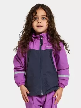 Куртка Didriksons Enso, цвет dunkelblau/lila