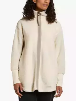 Куртка Didriksons Tola Full Zip Fleece, цвет white/foam