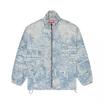 Куртка Diesel D-Krap-FSF Zip Jacket Light Blue, синий