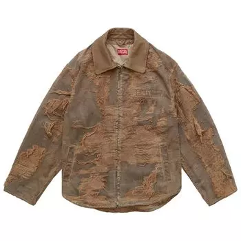 Куртка Diesel Distressed Jacket 'Natural', желто-коричневый