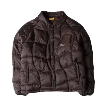 Куртка Dime Wave Puffer 'Espresso', коричневый