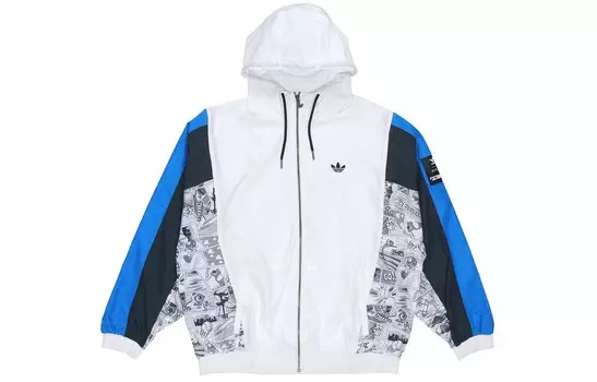 Куртка Disney X Disney Collaboration для мужчин, белая Adidas Originals, белый