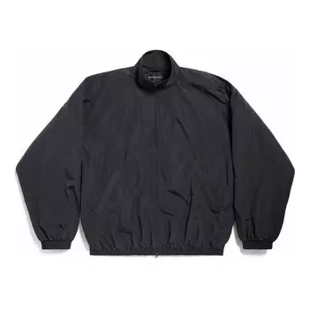 Куртка diy metal outline tracksuit jacket 'black' Balenciaga, черный