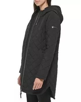 Куртка DKNY Diamond Quilt Jacket, черный