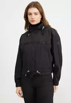 Куртка DKNY ПОЛНАЯ МОЛНИЯ С ЛОГОТИПОМ НА МОЛНИИ, цвет black