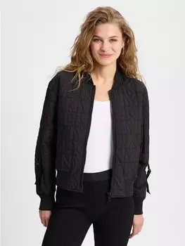 Куртка DKNY Steppjacke, черный