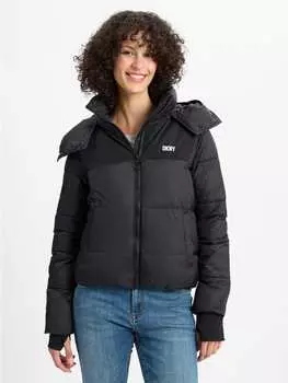 Куртка DKNY Steppjacke, черный