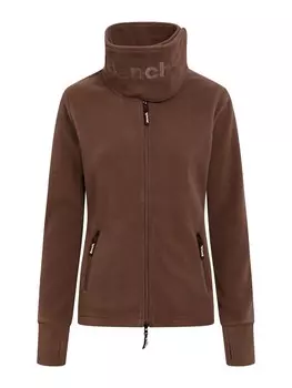 Куртка для активного отдыха BENCH Fleece Jacket Funnel, темно-коричневый