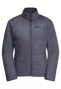 Куртка для активного отдыха BERGLAND 3IN1 Jack Wolfskin, цвет graphite