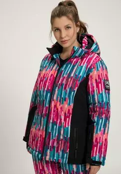 Куртка для активного отдыха HYPRAR GRAPHIC STRIPE FULLY LINED Ulla Popken, сине-зеленый