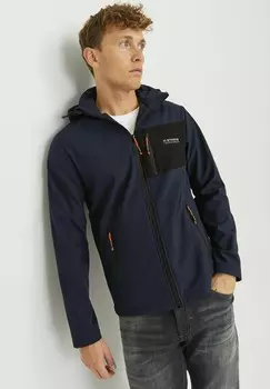 Куртка для активного отдыха Jack & Jones, темно-синий