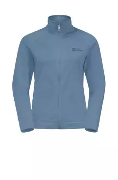 Куртка для активного отдыха JACK WOLFSKIN Fleece Jacket, пыльно-голубой