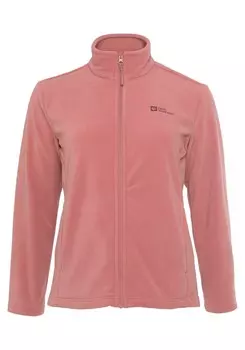 Куртка для активного отдыха JACK WOLFSKIN Fleece Jacket, цвет peach