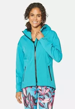 Куртка для активного отдыха MIT KAPUZE UND VIELEN DETAILS MADELEINE, бирюзовый