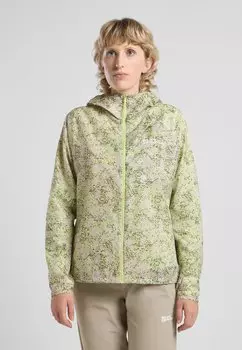 Куртка для активного отдыха PRELIGHT WIND JKT Jack Wolfskin, светло-зеленый