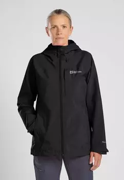 Куртка для активного отдыха TEMPEST Jack Wolfskin, черный