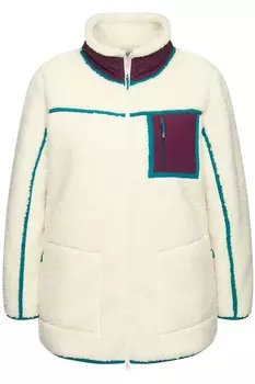 Куртка для активного отдыха Ulla Popken Fleece Jacket, бежевый