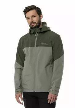 Куртка для активного отдыха WEILTAL 2 L Jack Wolfskin, цвет grn