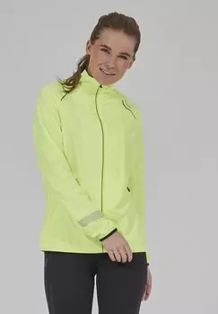 Куртка для бега CULLY W JACKET Endurance, цвет 5001 safety yellow