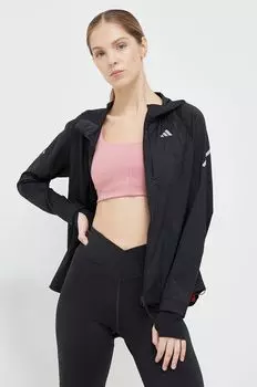 Куртка для бега Fast adidas, черный