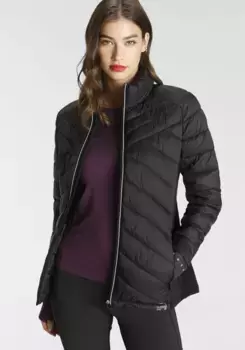 Куртка для бега FAYN SPORTS, без капюшона, с ремнем для переноски, черный