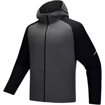 Куртка для бега мужская Castle Grey/Basic Black Anta