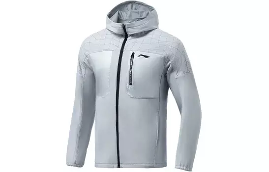 Куртка для бега, мужская, серый Lining