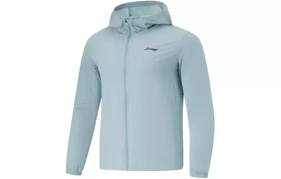 Куртка для бега, мужская, синяя Lining, синий