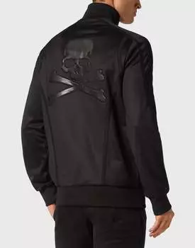 Куртка для бега на молнии Skull&Bones PHILIPP PLEIN, черный