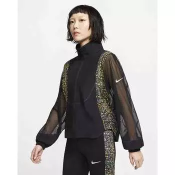 Куртка для бега Nike Icon Clash черная CJ2433-010 женская