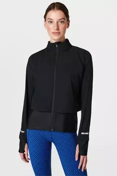 Куртка для бега по быстрой дорожке Sweaty Betty, черный