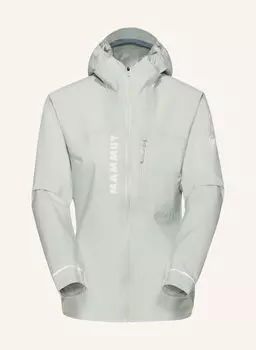 Куртка для бега по пересеченной местности aenergy tr с капюшоном Mammut, зеленый