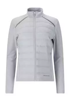 Куртка для бега Reitta с утепленными стегаными вставками Endurance, серый