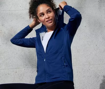 Куртка для бега Tchibo, королевский синий