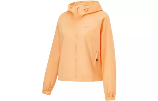Куртка для бега женская Candy Orange Lining